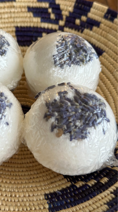 Lavender Bath Bombs from Methow Valley Lavender