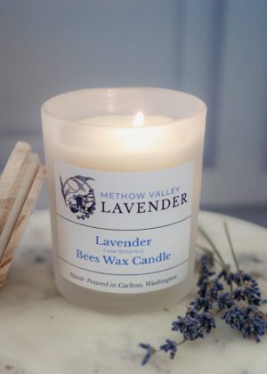 Lavender Candle Hand Poured in Carlton, WA by Methow Valley Lavender