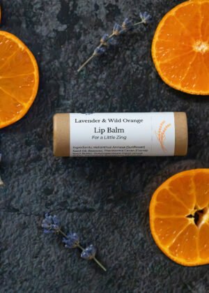 Lavender & Wild Orange Lip Balm by Methow Valley Lavender